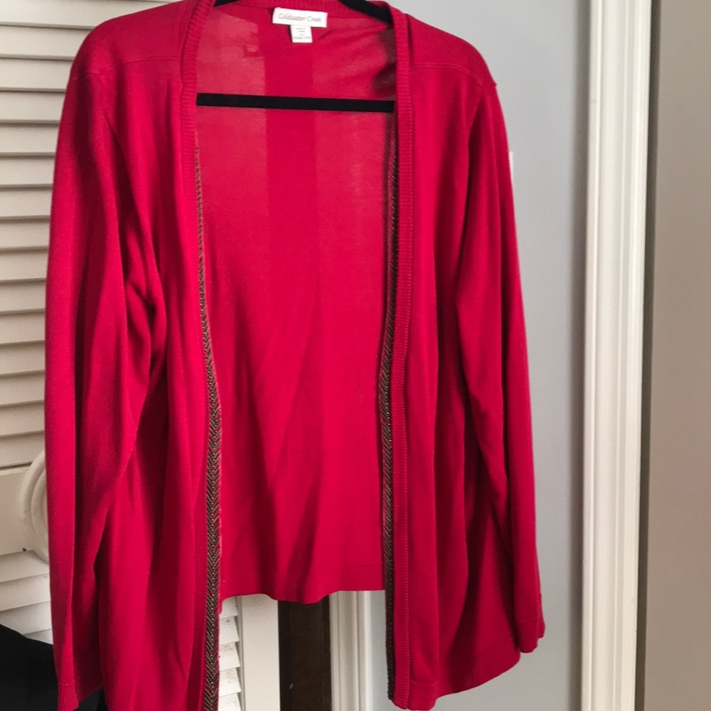 Elegant silk/cotton cover up. Coldwater Creek